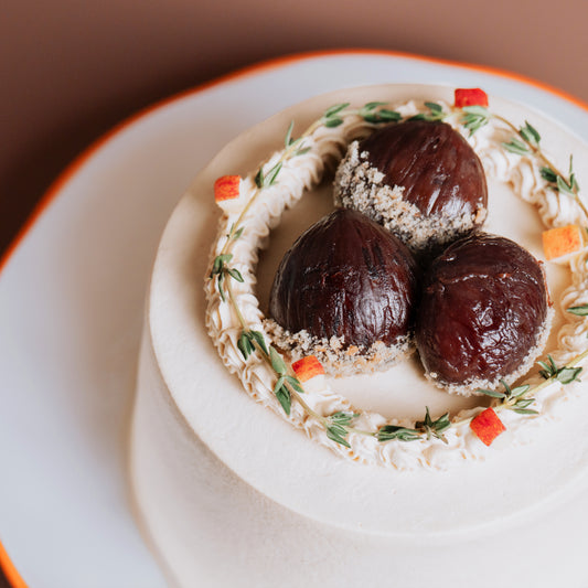 ⏐季節限定款⏐純素甘栗蘋果忌廉蛋糕