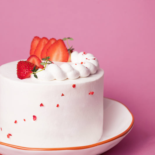 ⏐季節限定款⏐純素日本士多啤梨豆乳忌廉蛋糕