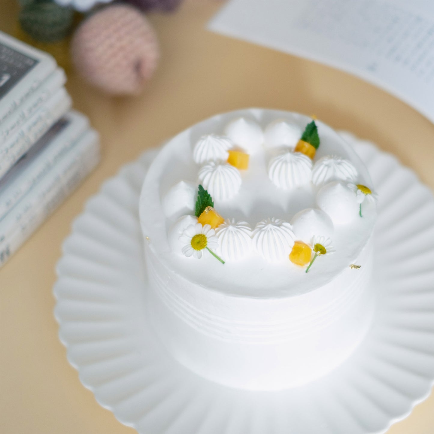 ⏐季節限定款⏐純素呂宋芒果百香果佛手柑豆乳忌廉蛋糕