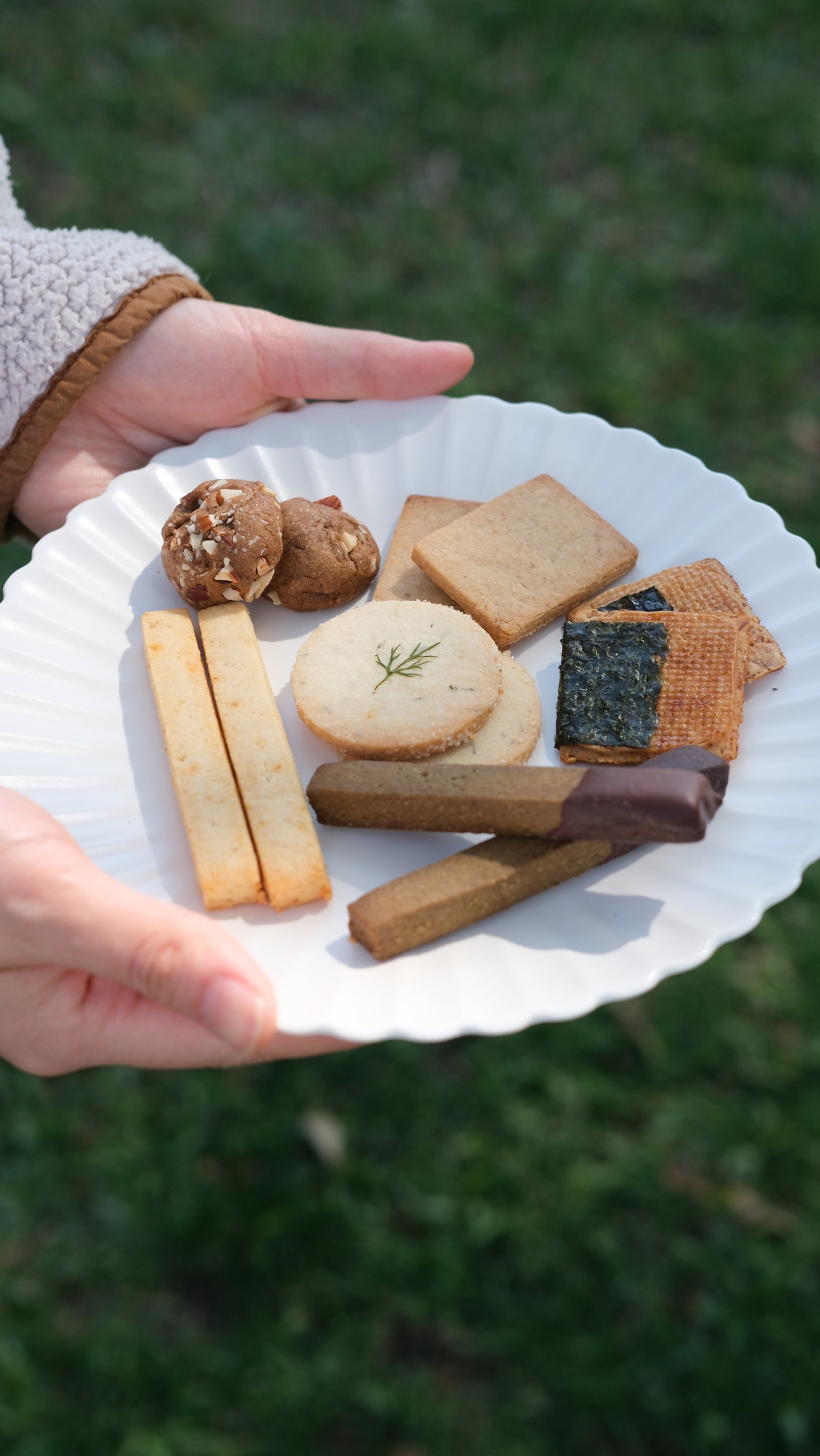 ᴥ Set A 綜合口味 ᴥ  The White Cake2026新年禮盒 - 渡.日.月.恆