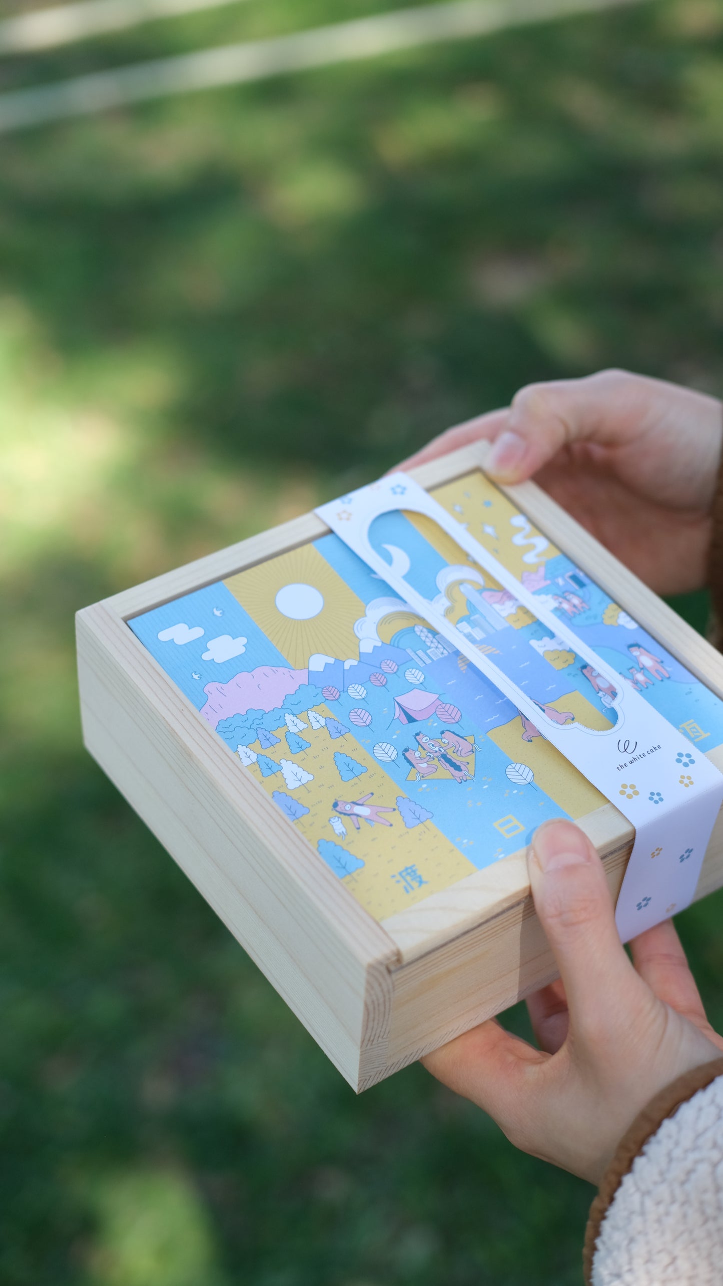 ᴥ Set A 綜合口味 ᴥ  The White Cake2026新年禮盒 - 渡.日.月.恆