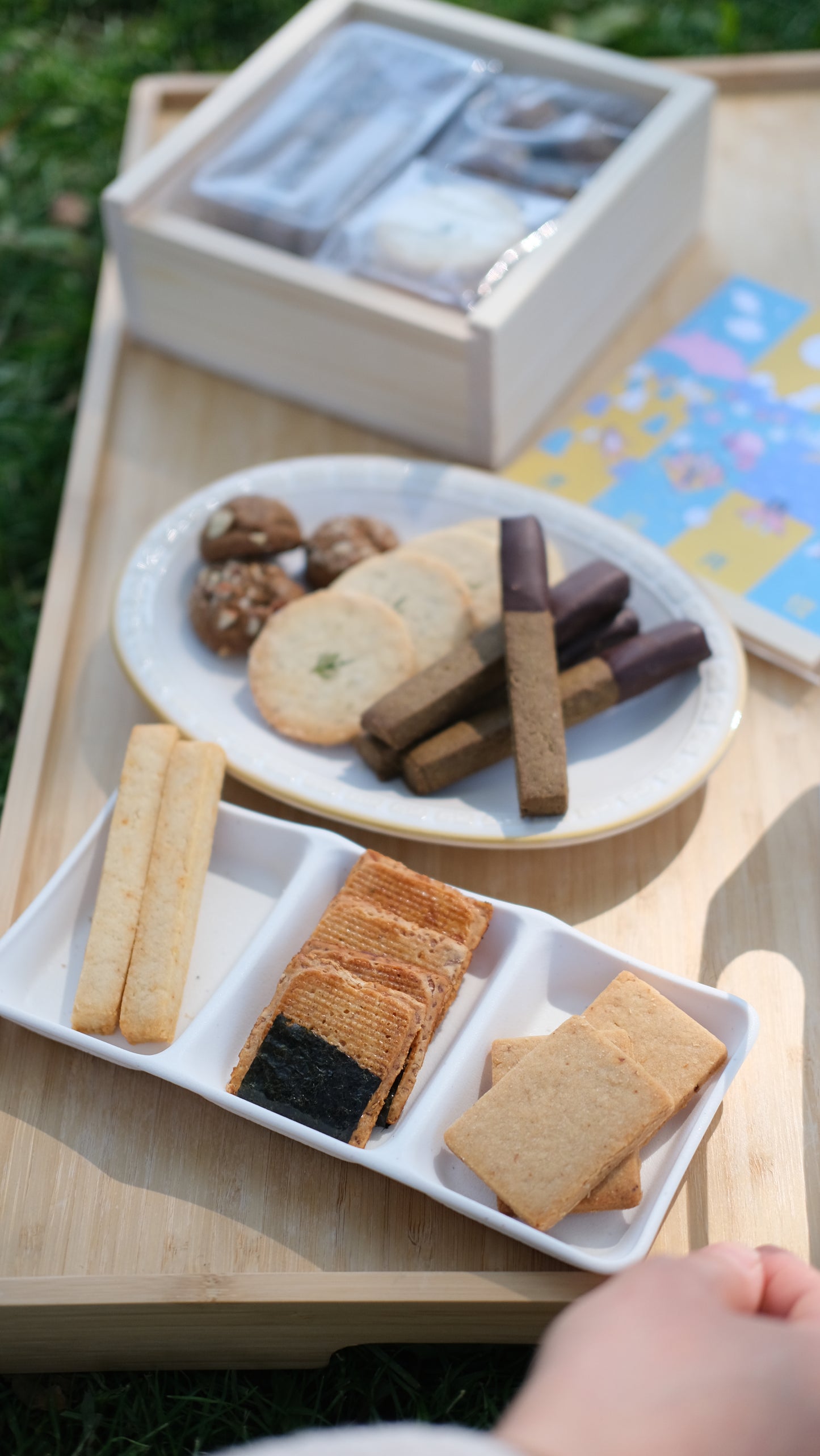 ᴥ Set A 綜合口味 ᴥ  The White Cake2026新年禮盒 - 渡.日.月.恆